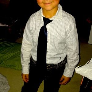 Jacadi boys 4T button down shirt